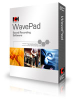 WavePad Audiobewerkingssoftware boxshot